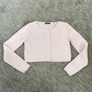 Brandy Melville pink cardigan